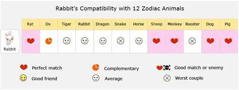 Rabbit Love Compatibility, Relationship, Best Matches, Marriage