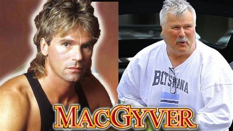 MACGYVER 💜 THEN AND NOW 2022 - YouTube