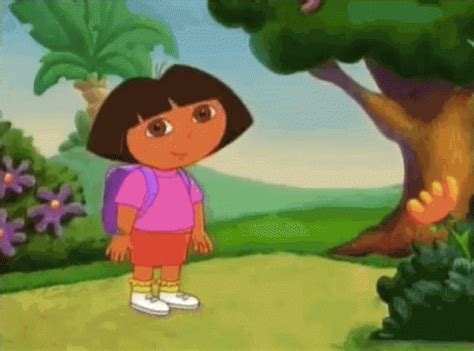 Hi! I'M Dora! What'S Your Name? GIF - Dora Dora The Explorer Nick TV ...