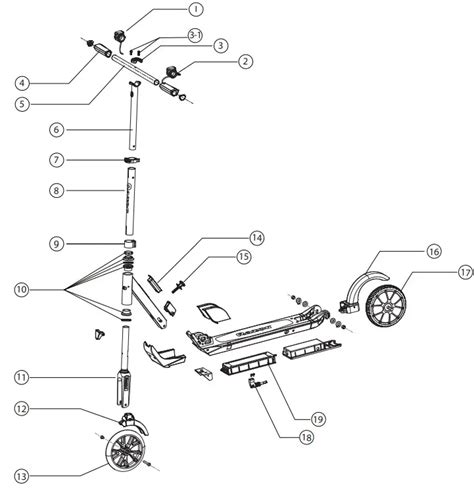 Razor Electric Scooter Owner's Manual RAZOR E PRIME PARTS - Manuals+