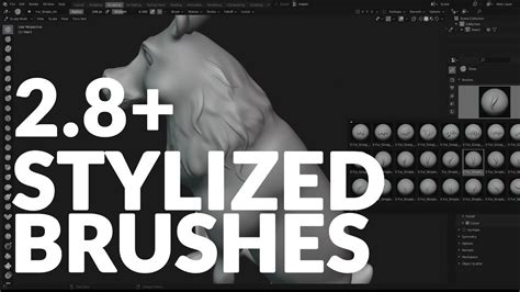 Stylized alpha brushes for zbrush poly paint - paintvamet