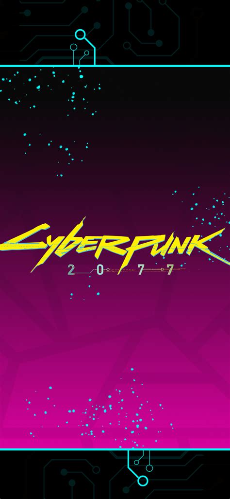 1125x2436 Cyberpunk 2077 Background Logo Iphone XS,Iphone 10,Iphone X Wallpaper, HD Games 4K ...
