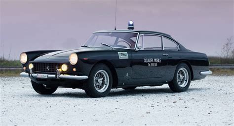 The One And Only 1962 Ferrari 250 GTE Italian Police Car Is An Absolute Legend | Carscoops