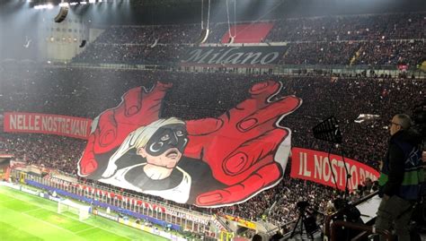 See: What Milan tifo before facing Napoli in UCL means - Football Italia