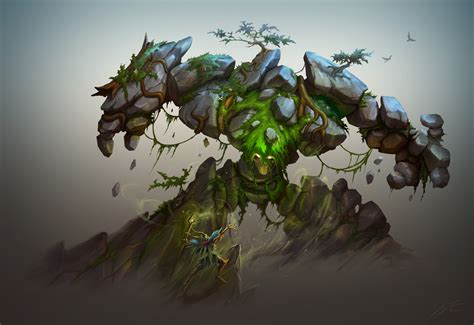 ArtStation - Earth Elemental