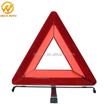 High Vis Emergency Breakdown Triangles / Reflective Warning Triangle Kit - Buy Breakdown ...