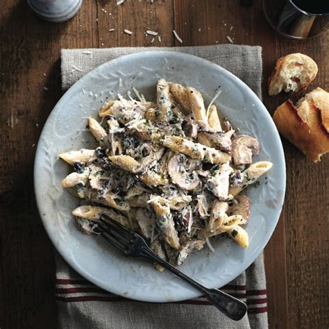 Lidia Bastianich's Penne With Ricotta and Mushrooms Recipe - Chatelaine | Recipe | Easy pasta ...