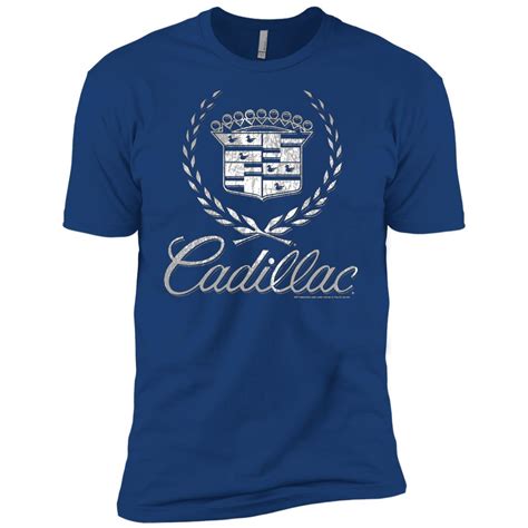 Cadillac Logo T-Shirt Classic Look - Short Sleeve T-Shirt - Day T-Shirt