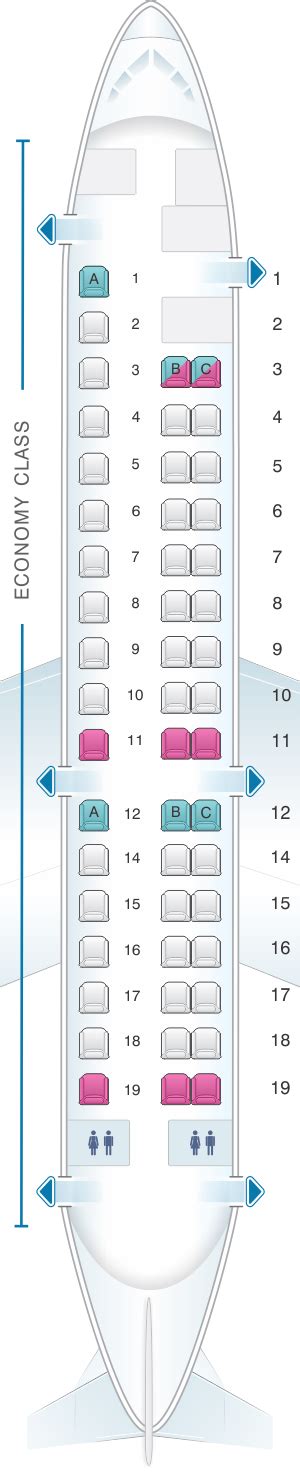 Seat Map Aeromexico Embraer ERJ 145 | SeatMaestro