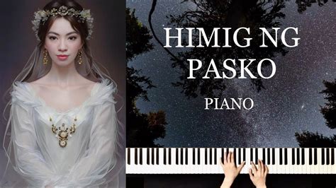 HIMIG NG PASKO LYRICS Piano Instrumental - YouTube