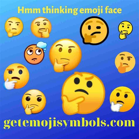 Thinking Emoji 🤔 Face - copy and paste free here!