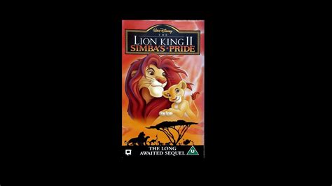 The Lion King 2 VHS