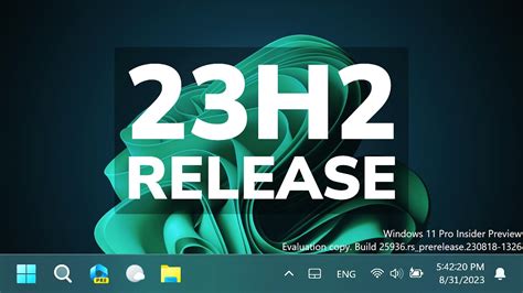 Windows 11 23H2 Release Date