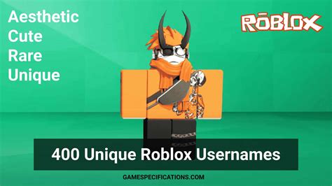 List Of 500+ Roblox Usernames | Cute, Aesthetic, Not Taken, And Unique ...