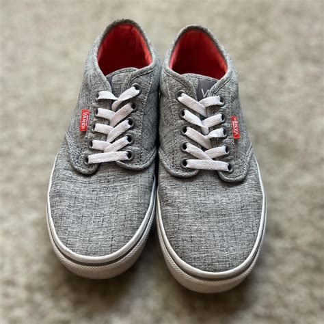 Vans Women's Grey Trainers | Depop