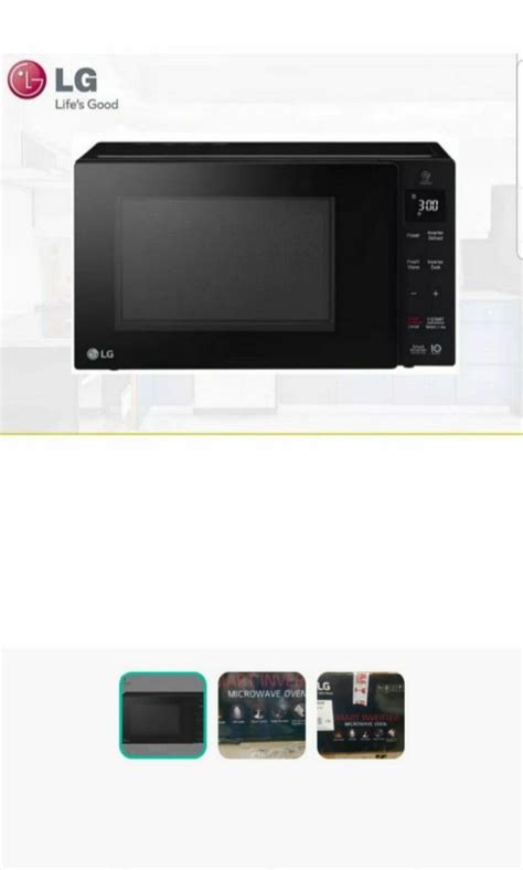 LG Smart inverter microwave oven, TV & Home Appliances, Kitchen ...