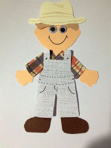 farmer craft | Crafts and Worksheets for Preschool,Toddler and Kindergarten | Pendidikan anak ...