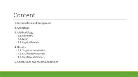 Slug flow study along different well trajectories - ppt download