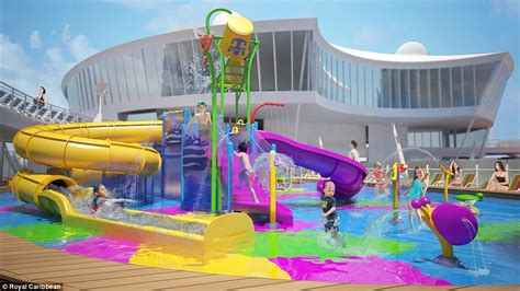 Royal Caribbean to introduce a WATER PARK on Harmony of the Seas | Daily Mail Online