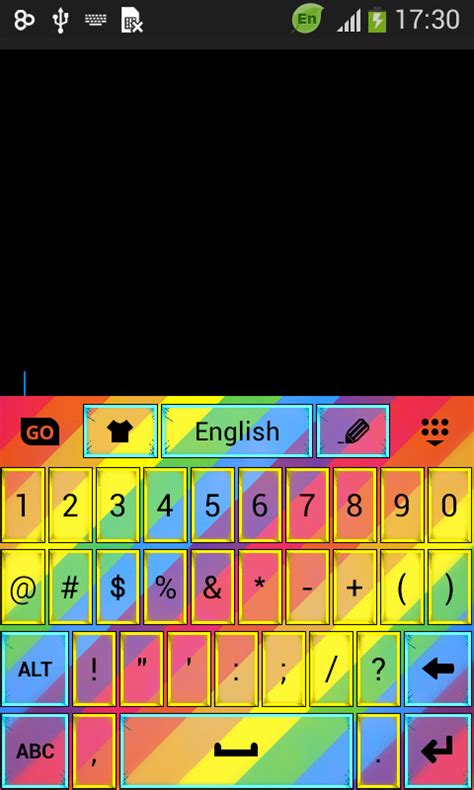 Rainbow Colors Keyboard Free Android Keyboard download - Appraw