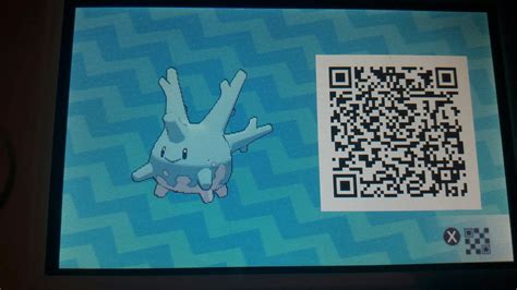 Shiny Corasonn | Code pokemon, Pokemon qr codes, Pokemon sun qr codes