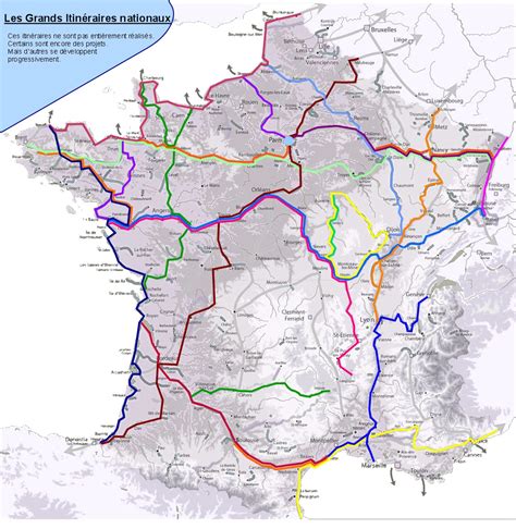 Mapa Rios Navegables Francia