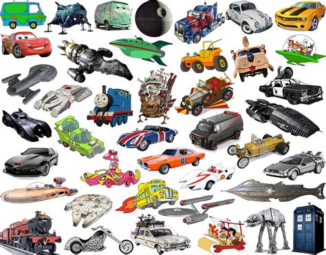 Find the Fictional Vehicles Quiz