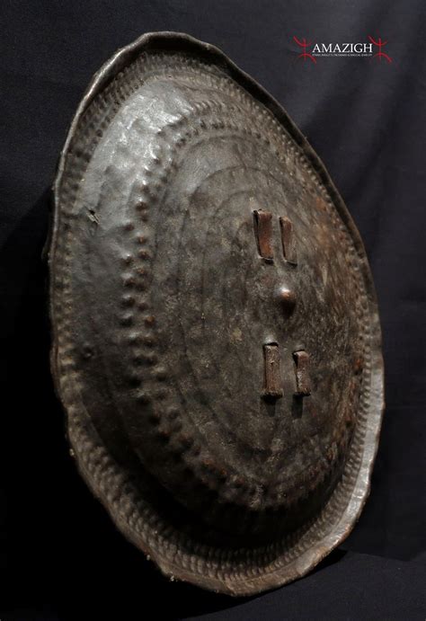 Textured Shield - Jinka Tribe - Southern Ethiopia - Amazigh Ethnic Jewelry