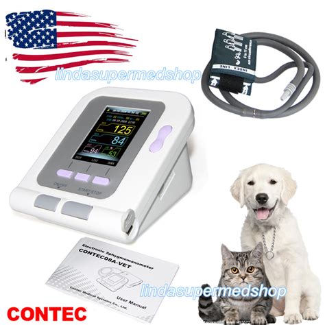 Digital Veterinary Blood Pressure Monitor Vet NIBP cuff,Dog/Cat/Pets ...