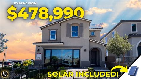 STUNNING New Construction Homes In Las Vegas NV With Solar Included ...