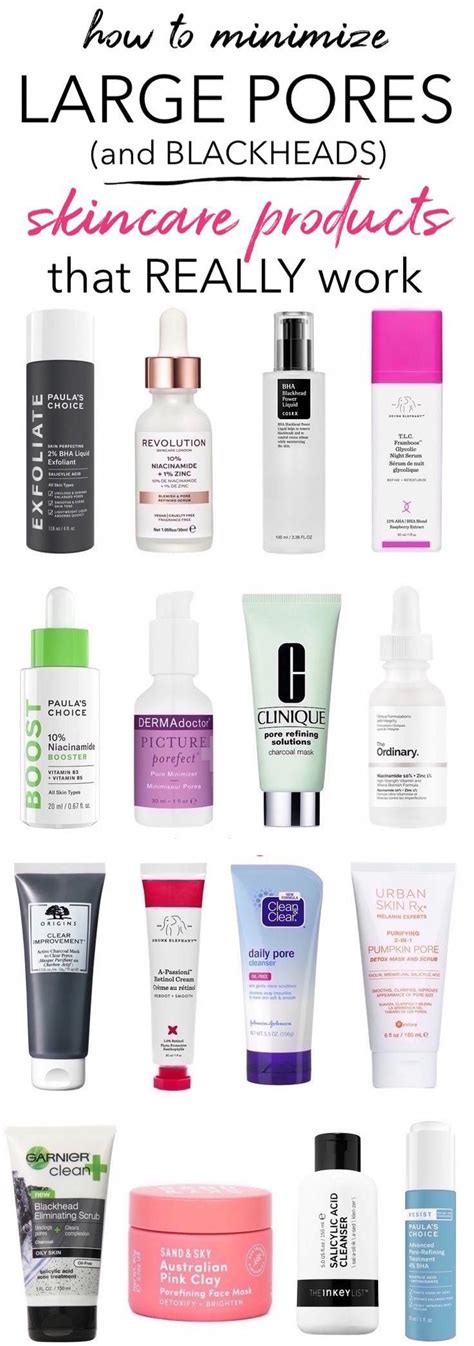 Pore Problems? These Skincare Products Really Work To Reduce Large ...