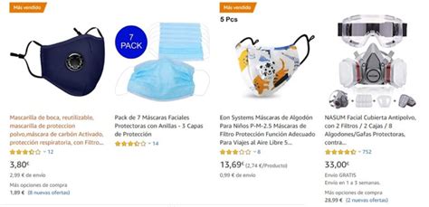 ¿Dónde puedo comprar mascarillas por internet?