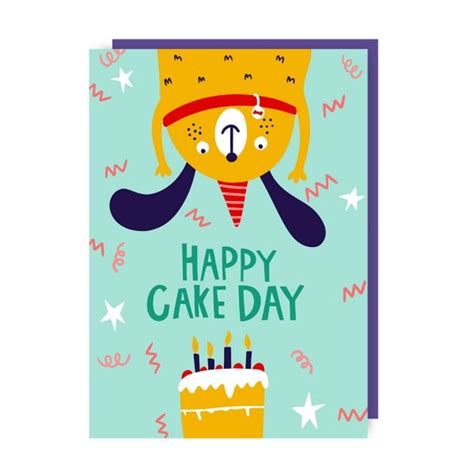 Happy Cake Day Card | The Red Door Gallery