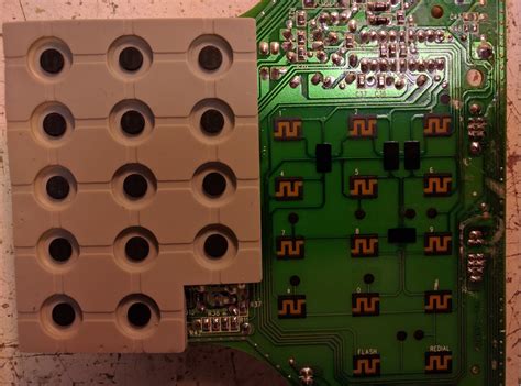 pcb - Best way to make connection with rubber contact pad - Electrical ...