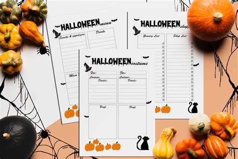 HALLOWEEN PRINTABLE PARTY Organizer, Halloween Printable Planner ...