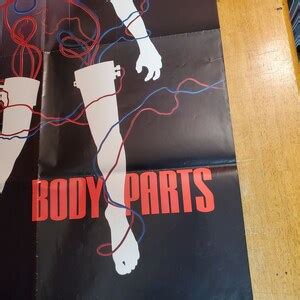 Body Parts Movie Poster 2 Sided Folded One Sheet 27x40 Original Vintage Horror 1 Sheet Reverse ...