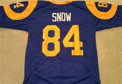 Jack Snow Los Angeles Rams Throwback Football Jersey – Best Sports Jerseys