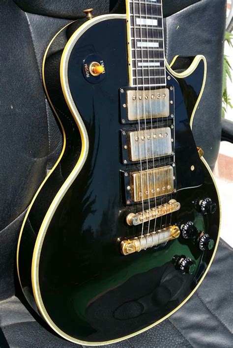 1976 Les Paul Custom Black Beauty 3 pickup | Les paul custom, Gibson ...