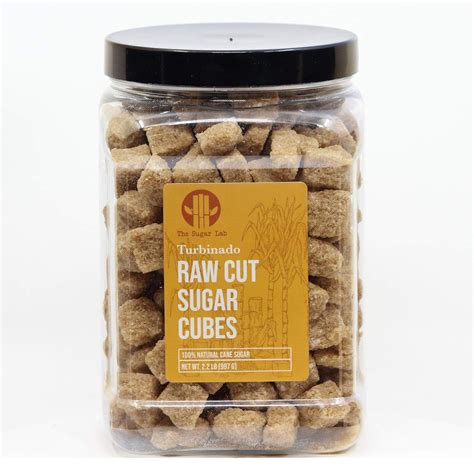 Amazon.com : The Sugar Lab Turbinado Sugar Cubes for Cocktails, Sweet ...