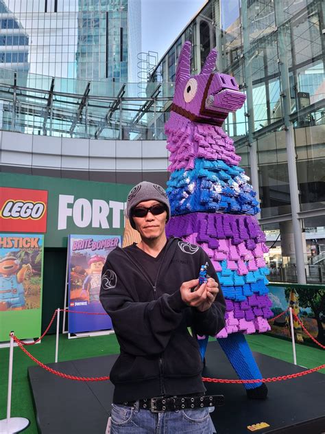 LEGO Fortnite Loot Llama model spotted in the wild