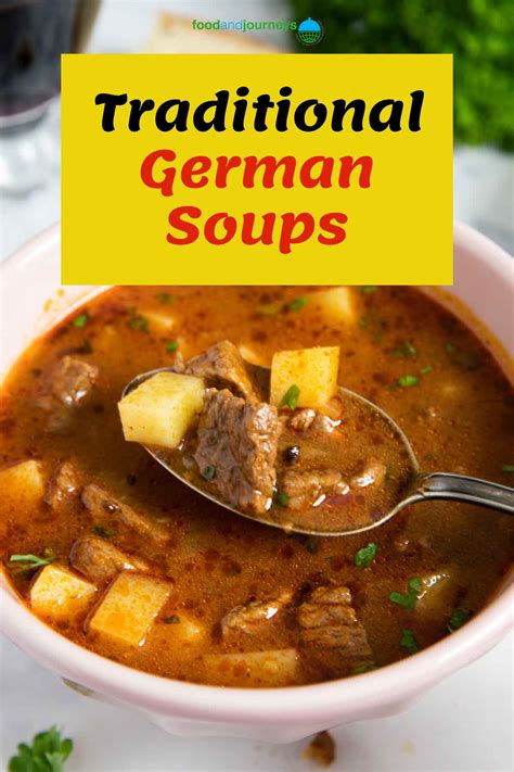 Traditional German Soup Recipes - Food and Journeys®