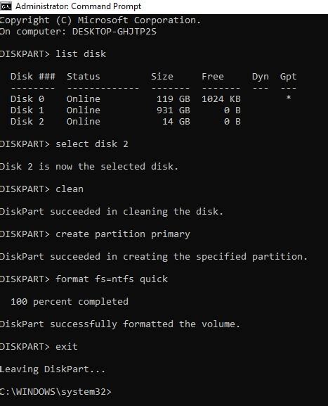 How to Format Hard Drive to NTFS?