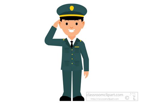 Military Salute Clip Art