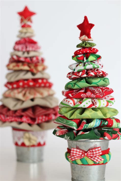 Yo-yo Christmas Trees are Easy and So Much Fun - Quilting Digest