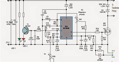 Adjustable 0-100V 50 Amp SMPS Circuit | Circuit Diagram Centre