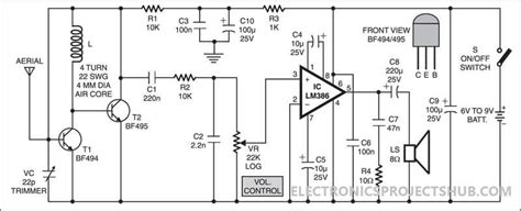 Simple Fm Radio Receiver Circuit Diagram Free - Zoya Circuit