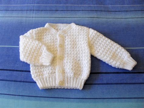 Ravelry: Unisex Baby Cardigan by Cherry Fraser | Crochet baby sweater ...