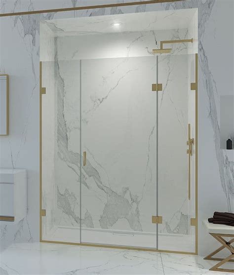 Brass Finish Shower Enclosures from The Shower Lab