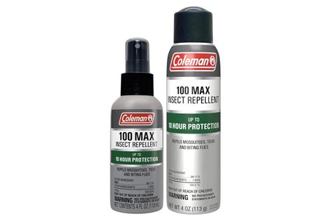 Coleman 100 Max Mosquito Repellent DEET Insect Repellent Spray ...