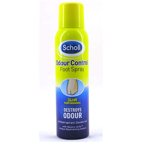 Odour Control Foot Spray from Scholl | WWSM